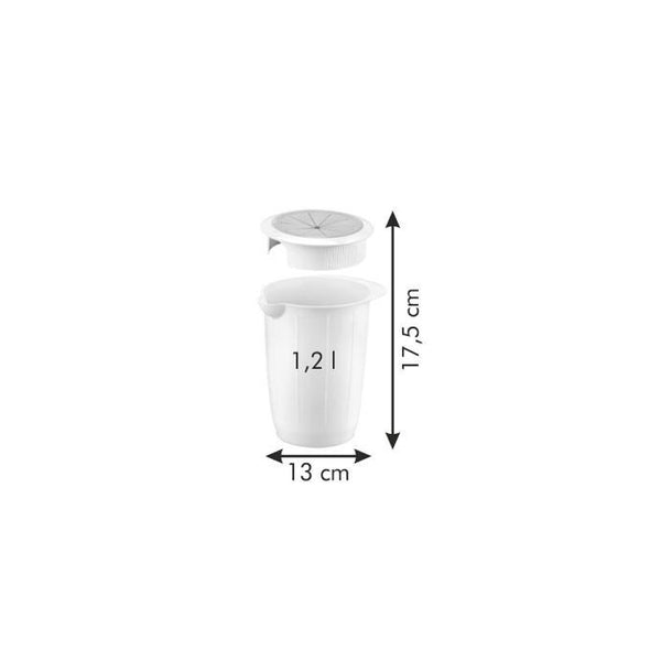 Tescoma Contenitore con Coperchio Paraschizzi L. 1,2 630394