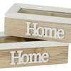 Scatola Porta Tè HOME 2 posti cm 20x10 h6
